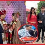 अनिभव चौधरी की शादी के फोटो।