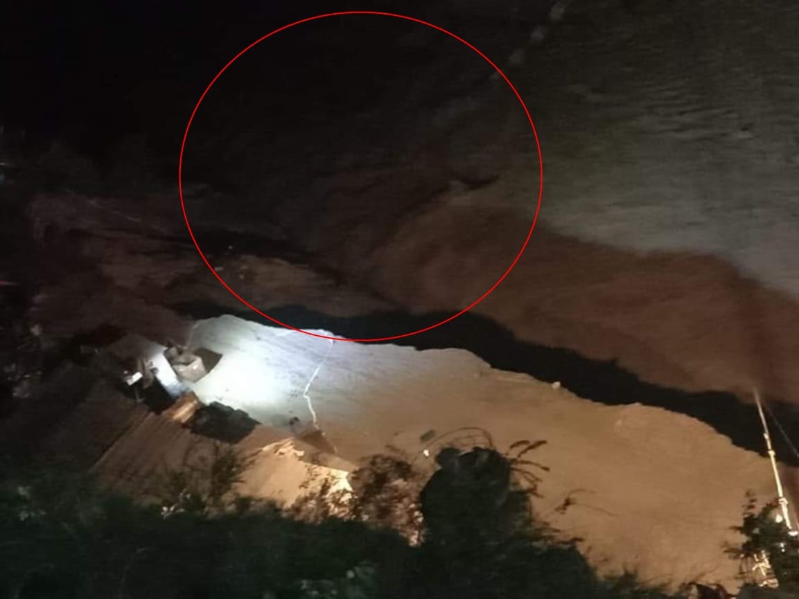 heavy rain in uttarakhand : bridge swept away in river, villager reminds rishi ganga disaster, photos