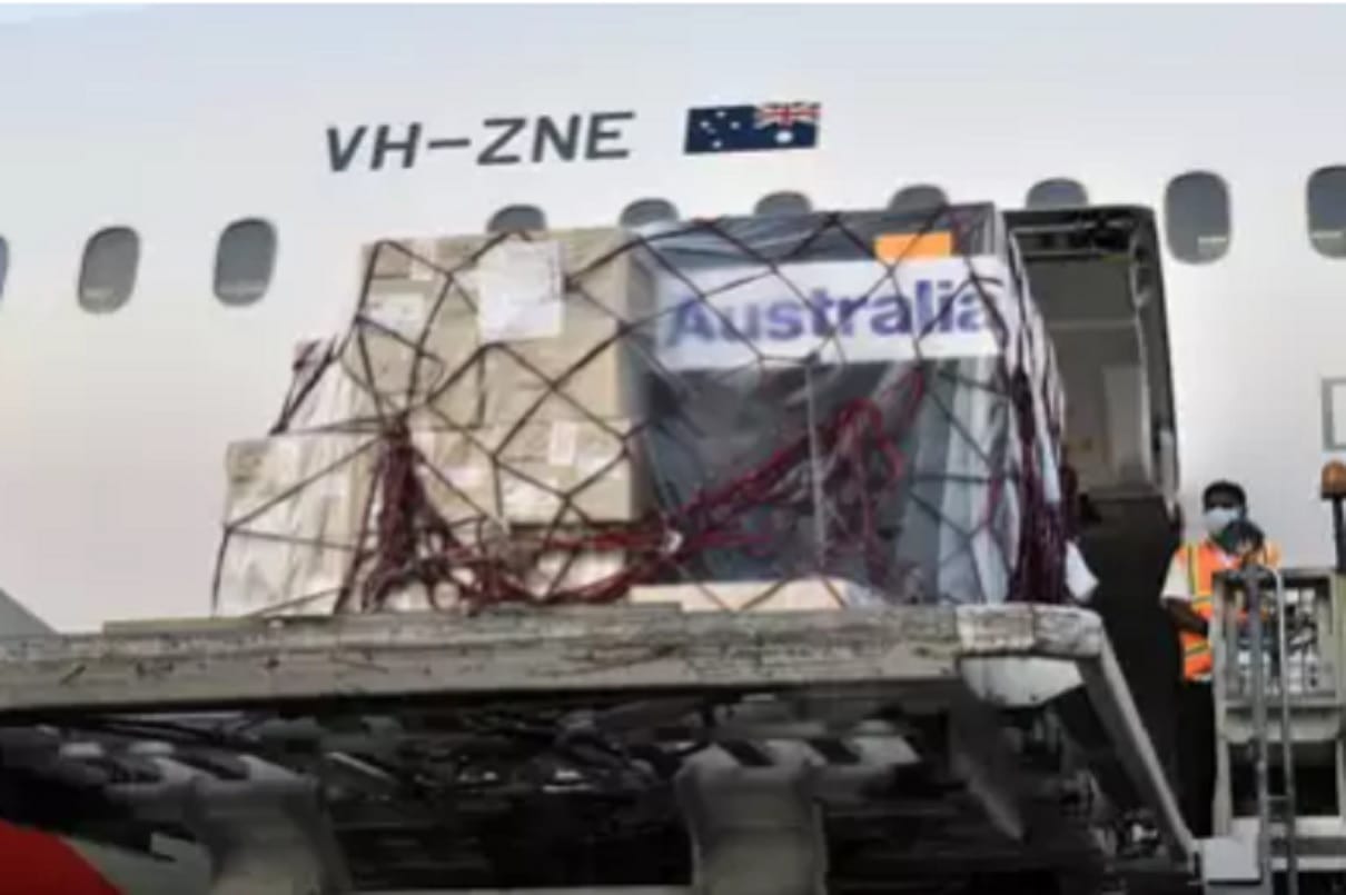 Indian community in Australia send huge medical supplies to india durning pandemic