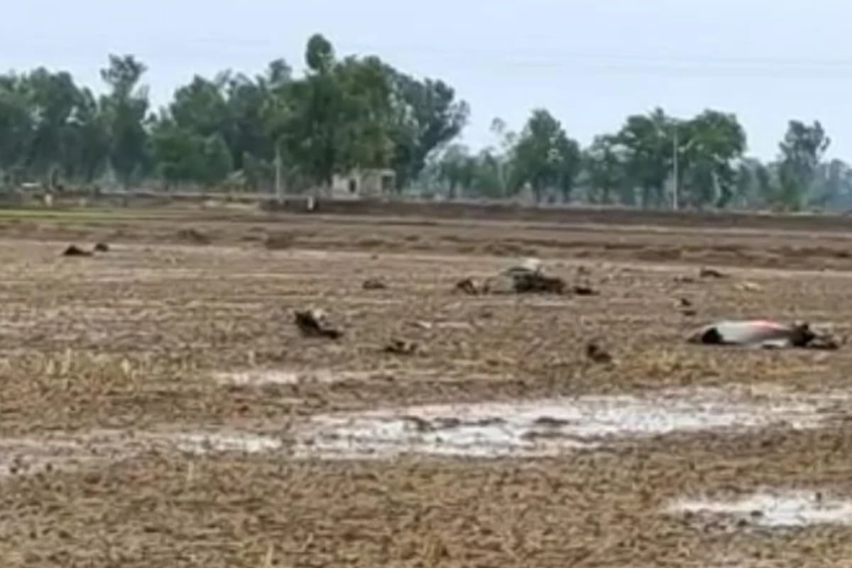 Meerut pilot dies in Punjab due to plane crash and he returned the dowry during the his marriage