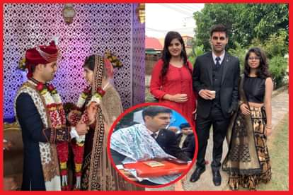 अनिभव चौधरी की शादी के फोटो।