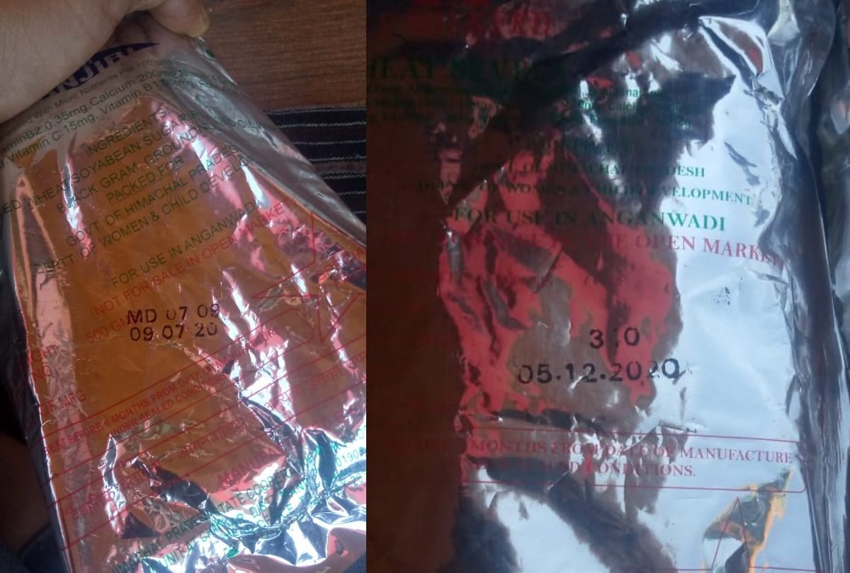 Himachal News: Expiry date nutrition distributed to children in Tissa Chamba