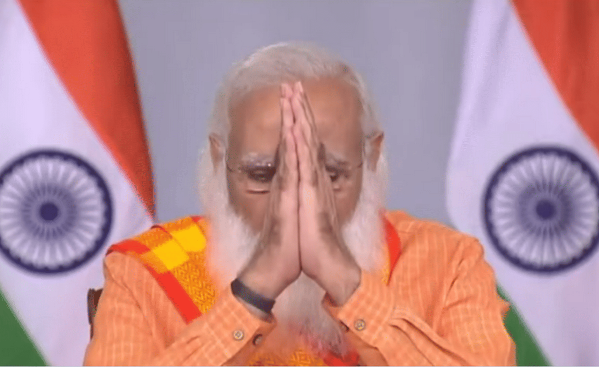 PM Narendra Modi address to the nation seven times in 2020 and second time in 2021