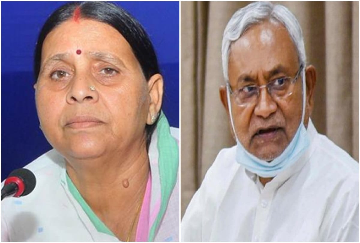 corona virus cases in patna bihar rabri devi lashed out on cm nitish kumar due to jdu mla wife died lack of ventilator