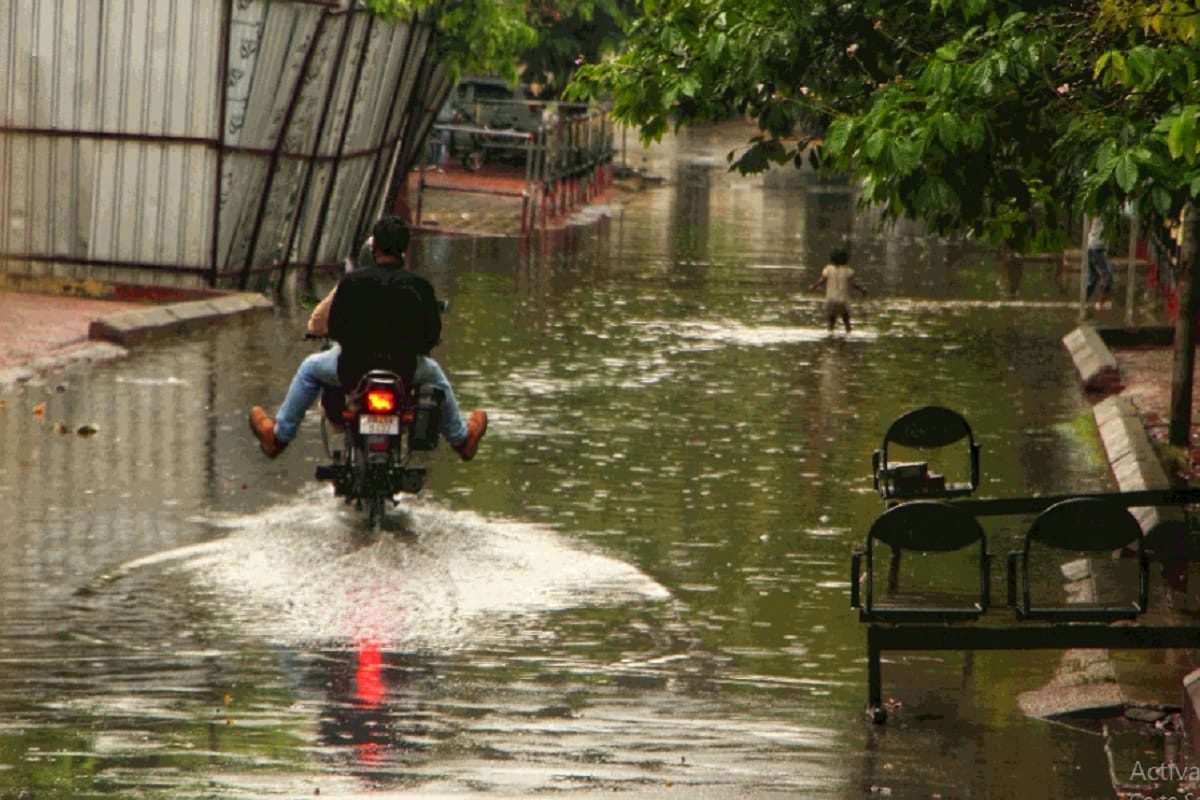 varanasi weather update Moist westerly air clouds brought relief from humidity rain expected