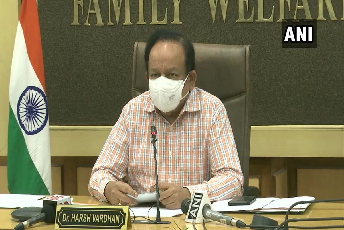 Health Minister Doctor Harsh Vardhan expressed concern over black fungus hold a press conference today