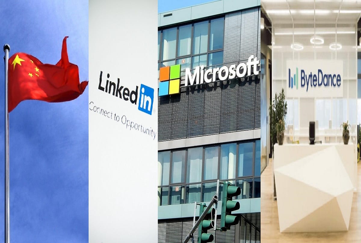 China warns LinkedIn Microsoft and Bytdance on collect data of users