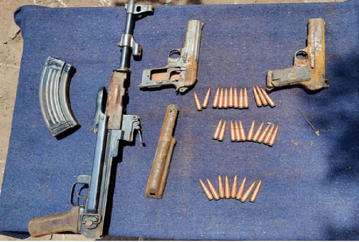 Major attack plot in Poonch failed, many weapons recovered from terrorist hideout