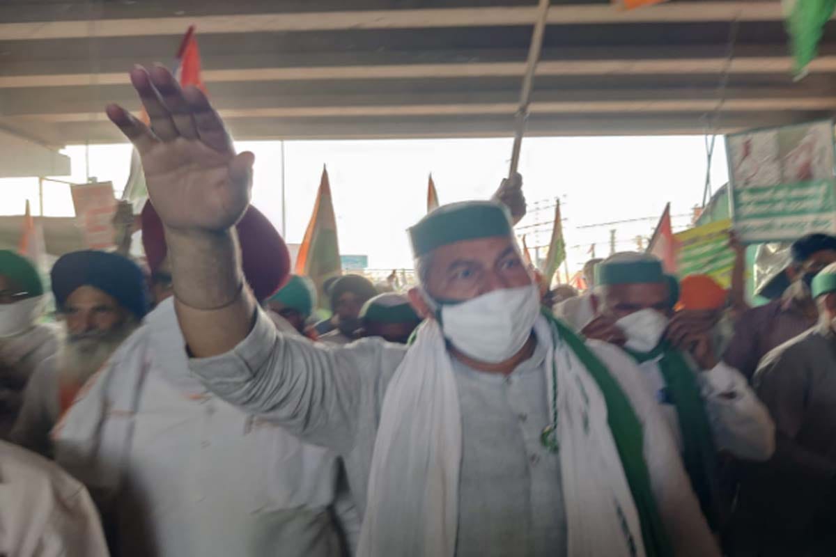 Farmer agitation: Anger is rising in western Uttar Pradesh, Rakesh Tikait said Black Day will be celebrate