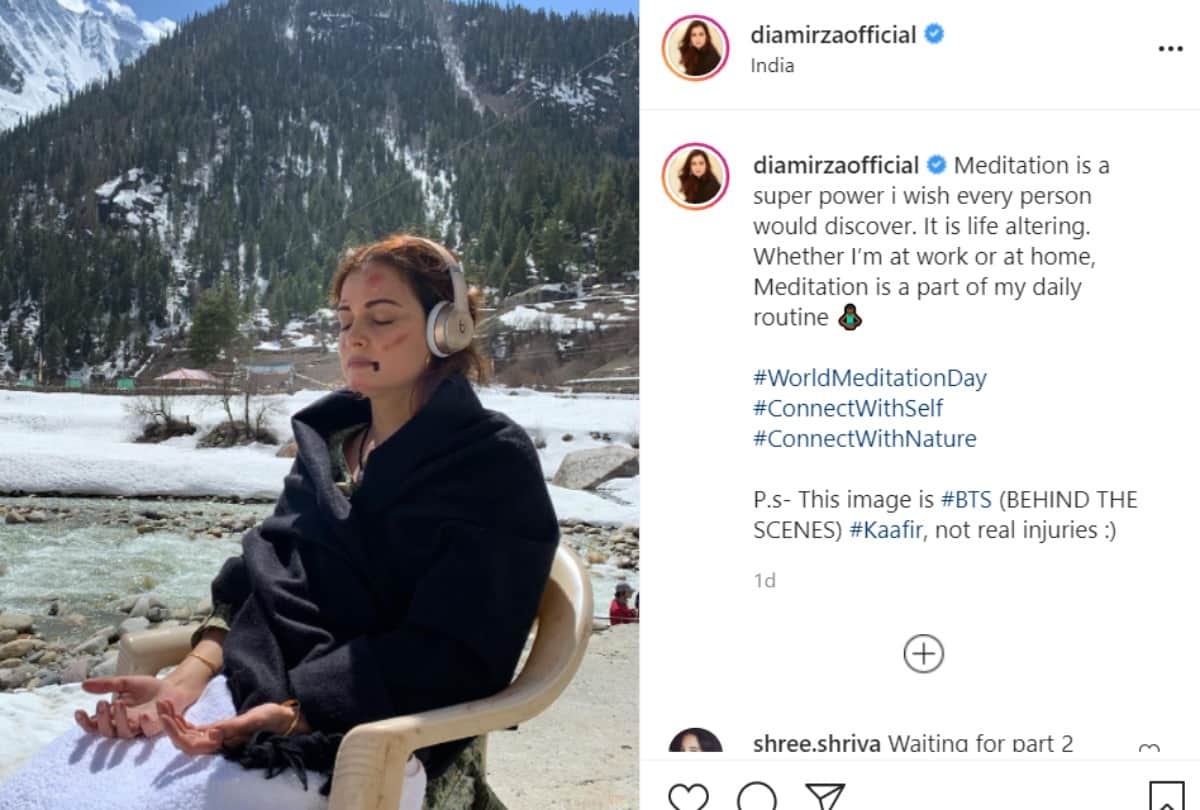 Dia Mirza Believes Meditation Is A Superpower That Is Life Altering Says To Fans Try It