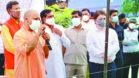 Kheri topped in the state in terms of oxygen plant: Yogi