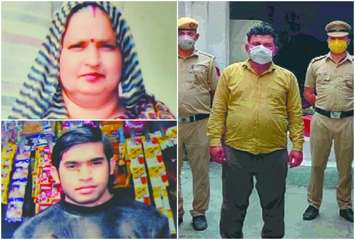 tantric killed mother and son who had come home to worship in delhi see photos