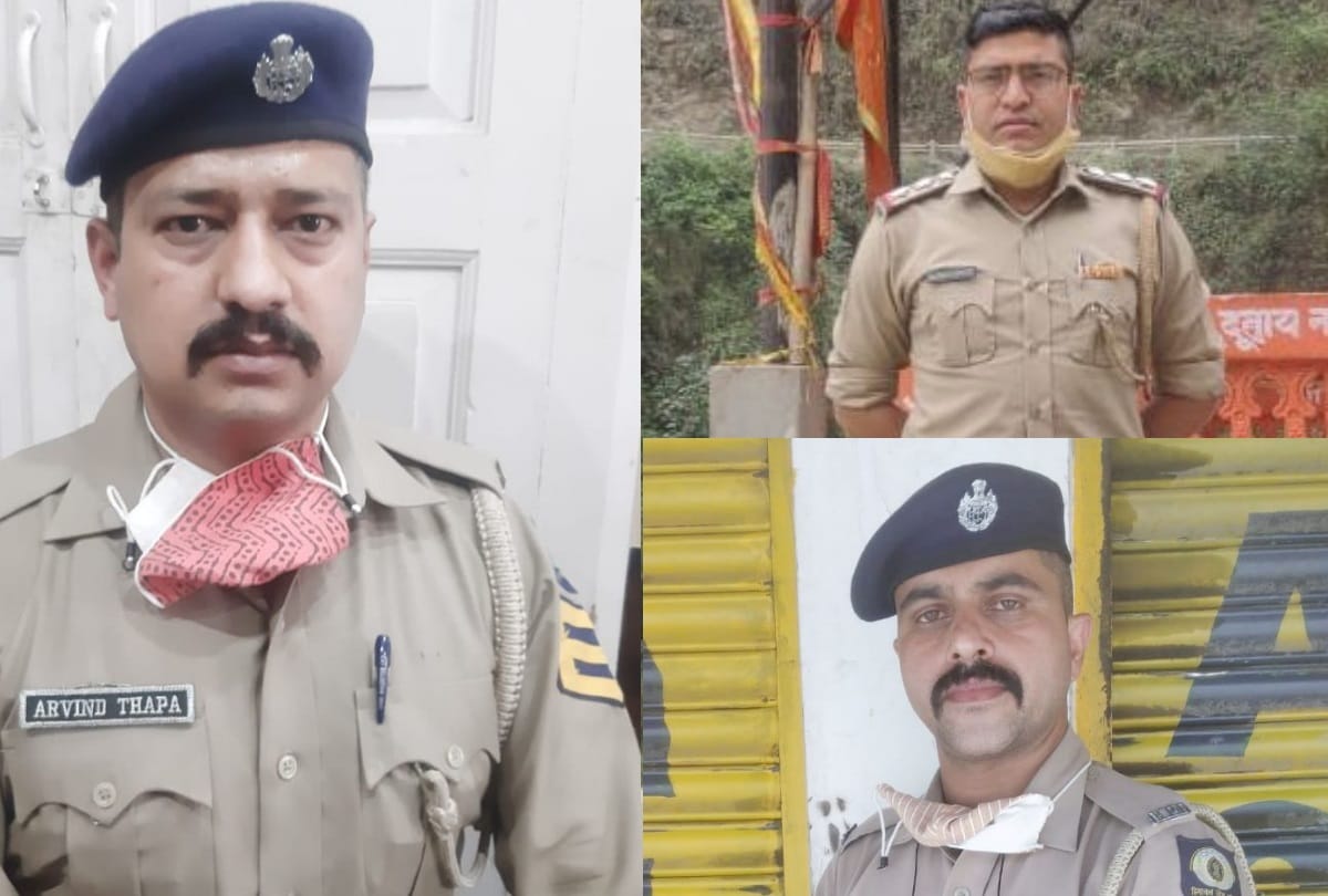 Chamba thana prabhari and head constables dedicated for social service Amid Covid