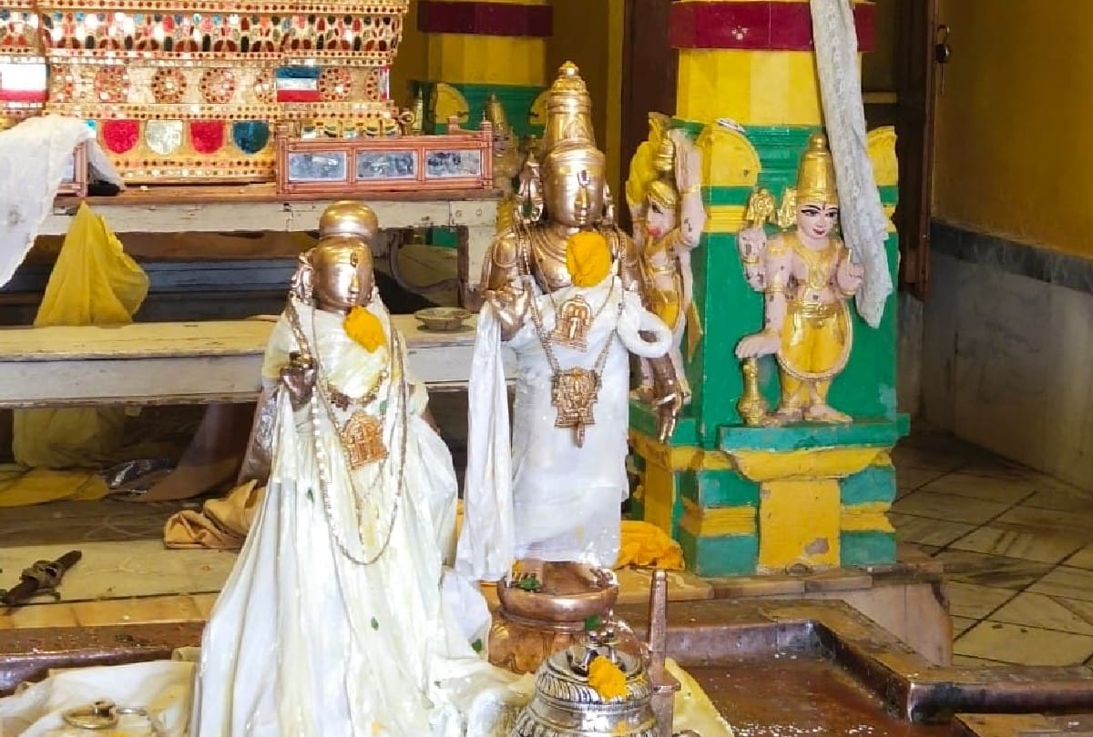 basantostava specials worship offers at shri rangnath temple in vrindavan