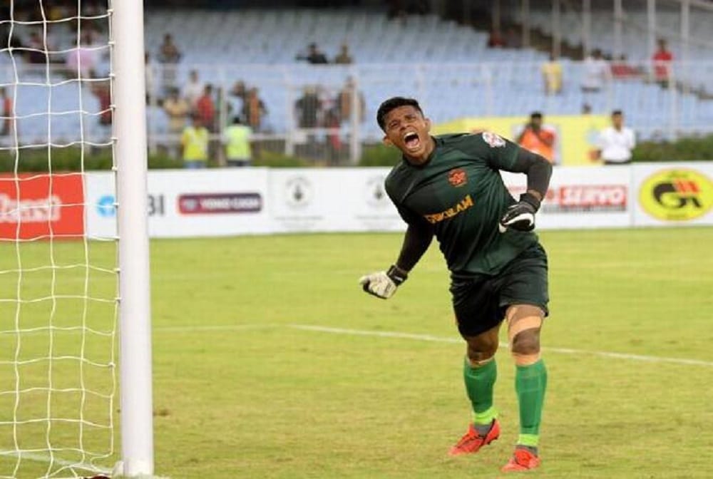 ILeague winning goalkeeper Ubaid auctions jersey and raises fund for Covid-19
