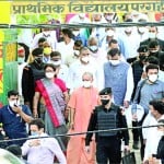 परगही बांगर गांव पहुंचे मुख्यमंत्री