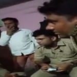 अलीगढ़ : सिपाहियों के बियर पार्टी मनाते वीडियो वायरल