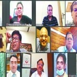 वेबिनार में उपस्थित उद्यमी