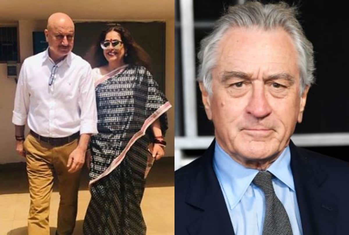 Anupam Kher slams a journalist who claims that he is changing colors because of Kirron Kher's health