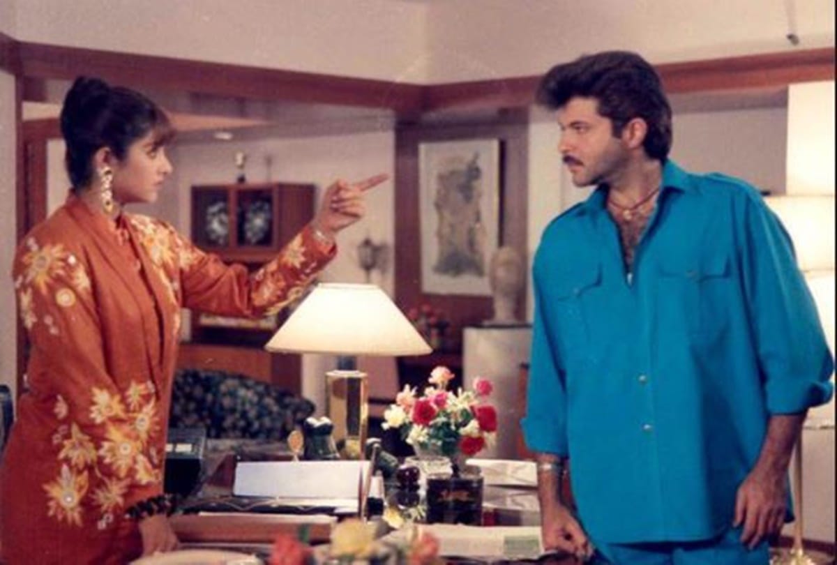 Divya Bharti was replaced by Sridevi in Laadla after her tragic demise