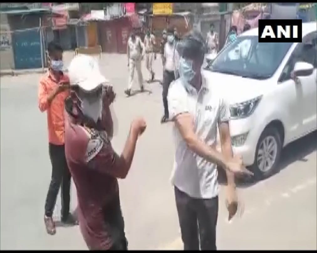 Chhattisgarh: Surajpur District Collector slaps young man for violation rules of Covid19, video viral on social media