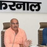 करनाल के सांसद संजय भाटिया।