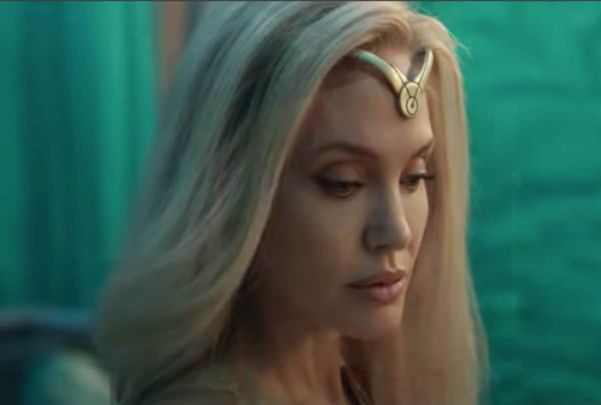 Marvel Studios Eternals teaser trailer poster out Angelina Jolie Salma Hayek Richard Madden Kumail Nanjiani Lauren Ridl