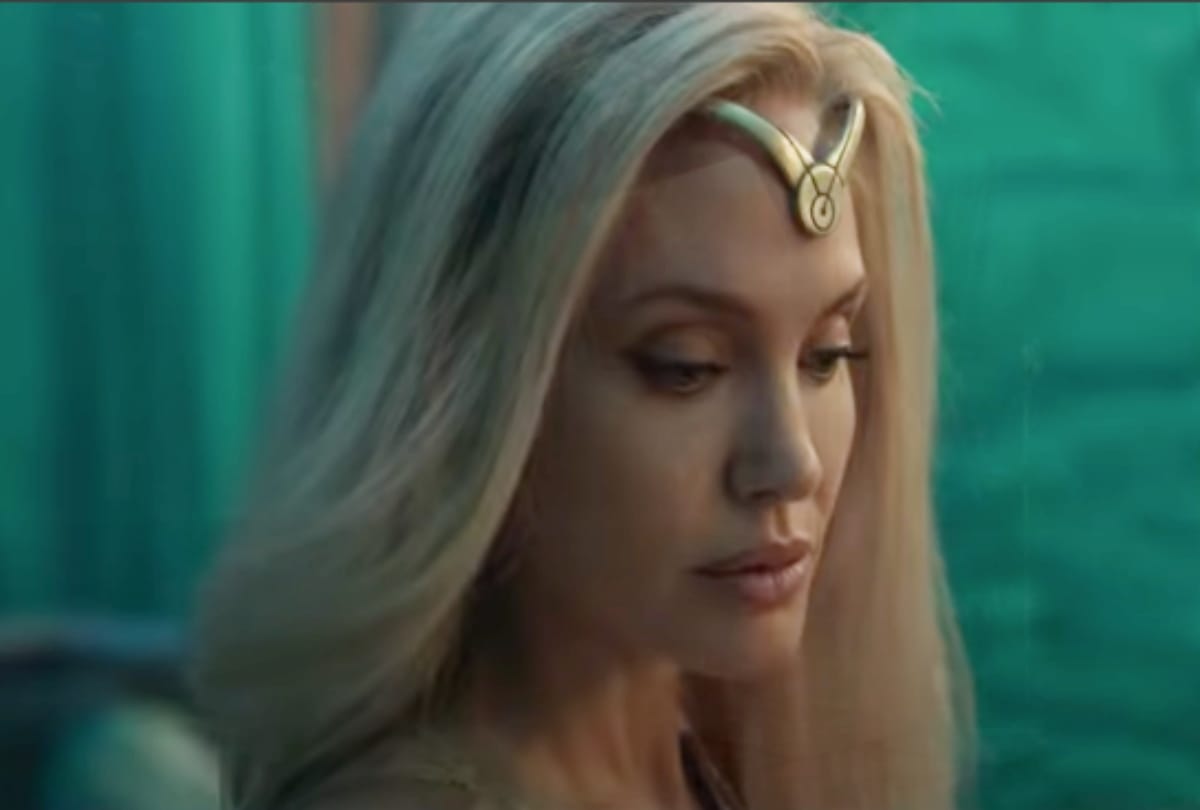 Marvel Studios Eternals teaser trailer poster out Angelina Jolie Salma Hayek Richard Madden Kumail Nanjiani Lauren Ridl