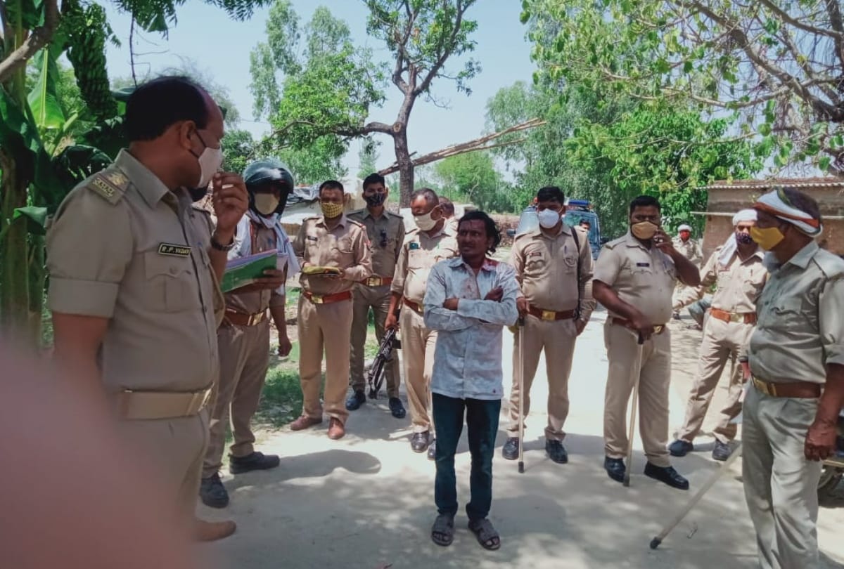 Police team attacked in Barauliya in Bahraich