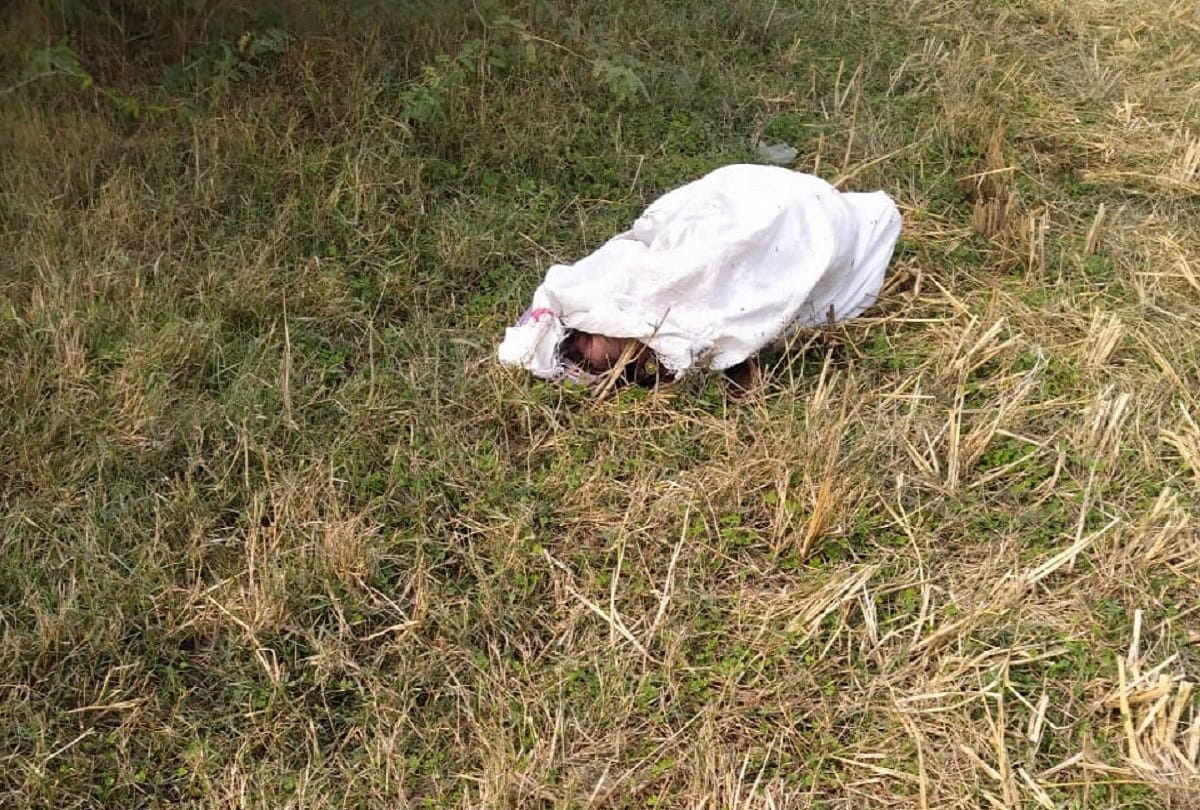 dead body found of middle aged in basti