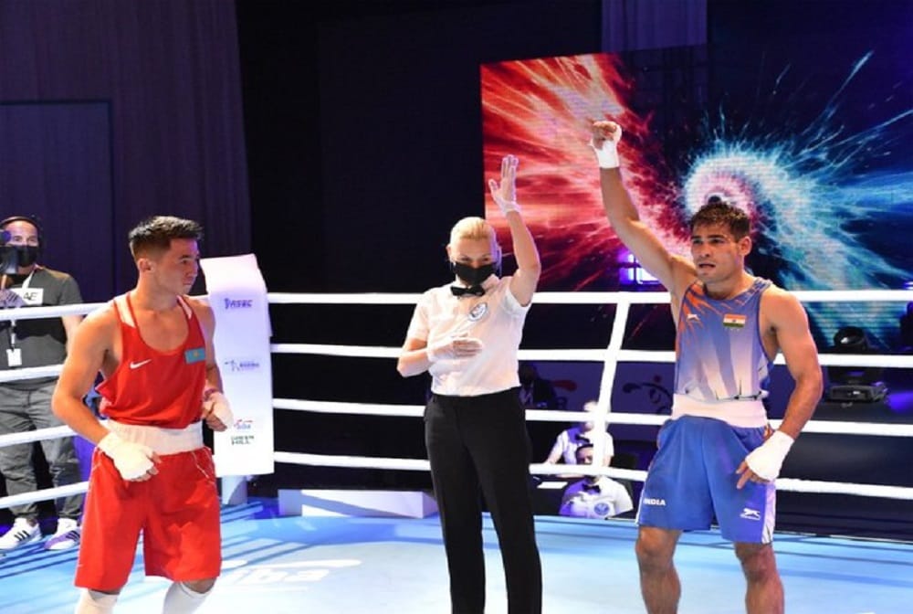 Hussamuddin gives India a winning start at Asian Boxing Championships  
