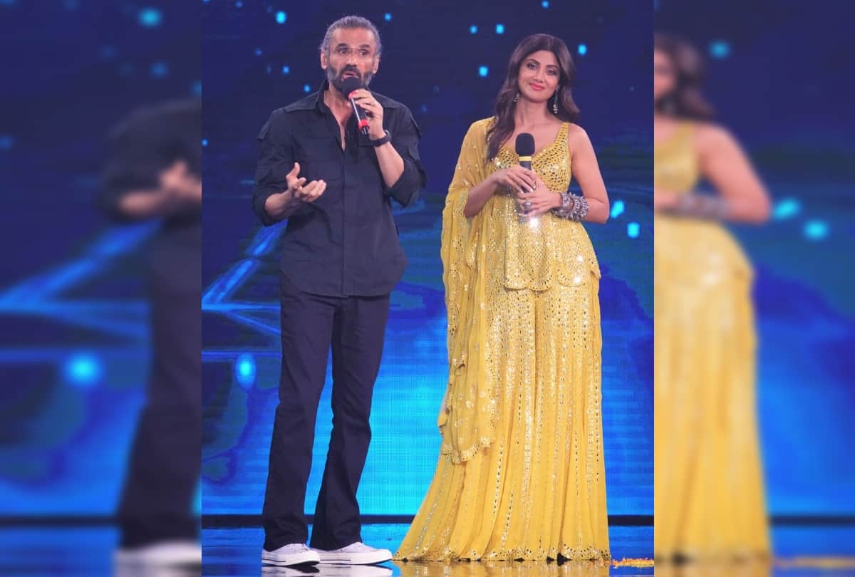 Shilpa Shetty returned to Super Dancer Chapter 4 show after covid 19 recovery Suniel Shetty welcome her