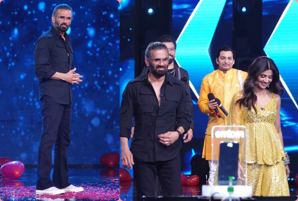 Shilpa Shetty returned to Super Dancer Chapter 4 show after covid 19 recovery Suniel Shetty welcome her