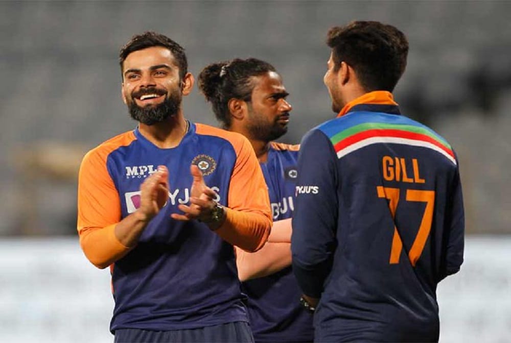 Shubman Gill says virat kohli shares experiences from younger days with me