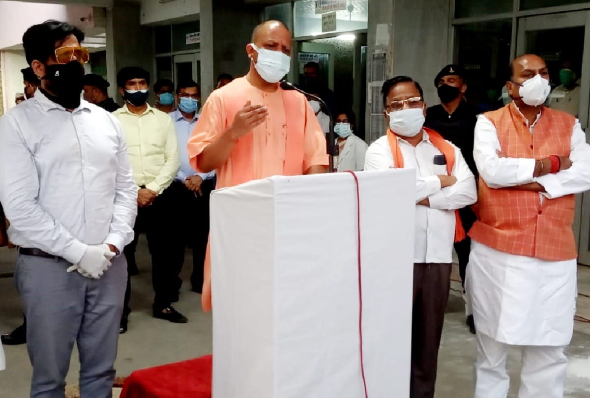 cm yogi press conference in BRD medical college gorakhpur