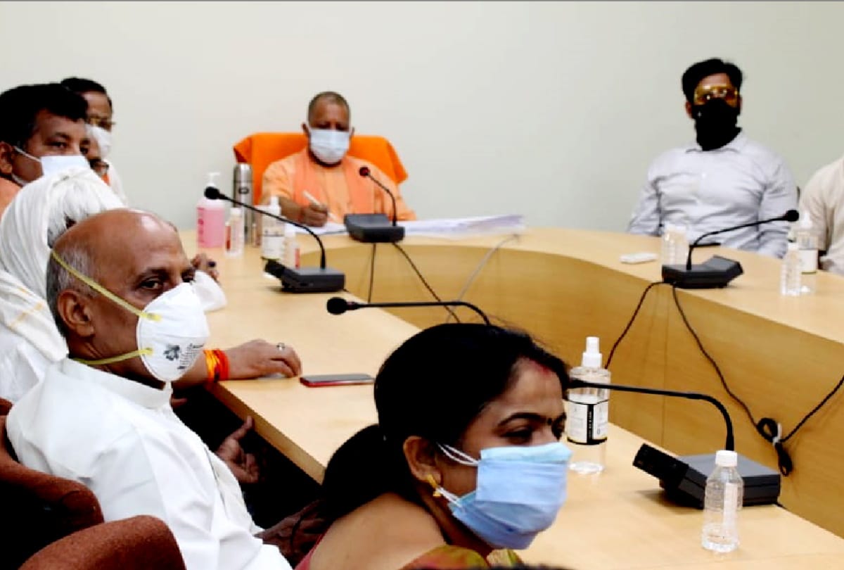 CM yogi instructions for Covid management and encephalitis control in Gorakhpur