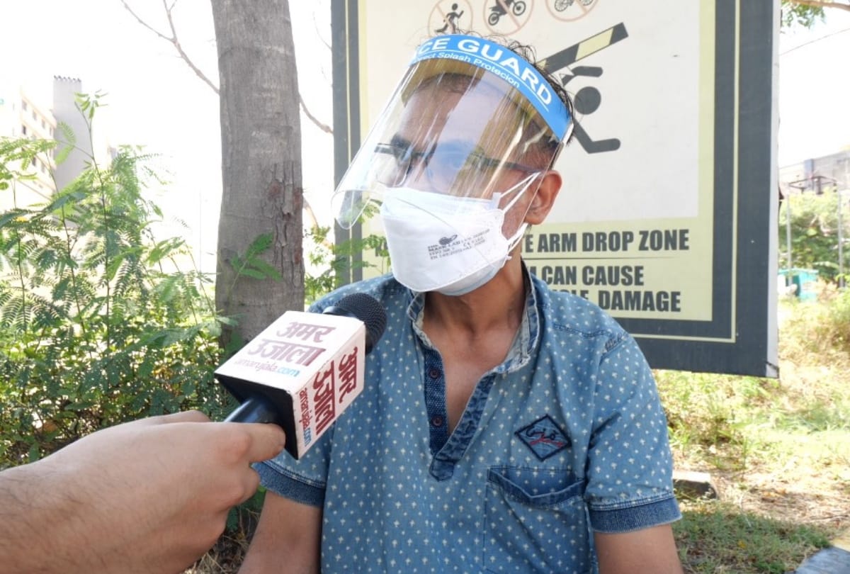 Amar ujala impact noida drive through vaccination centre all facilities up to date no hussle like monday