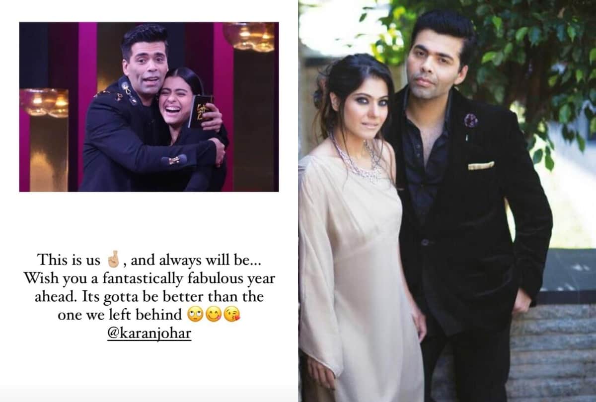 Kajol Shares Lovely Picture With Karan Johar On His Birthday Send Him Wishes Ajay Devgan