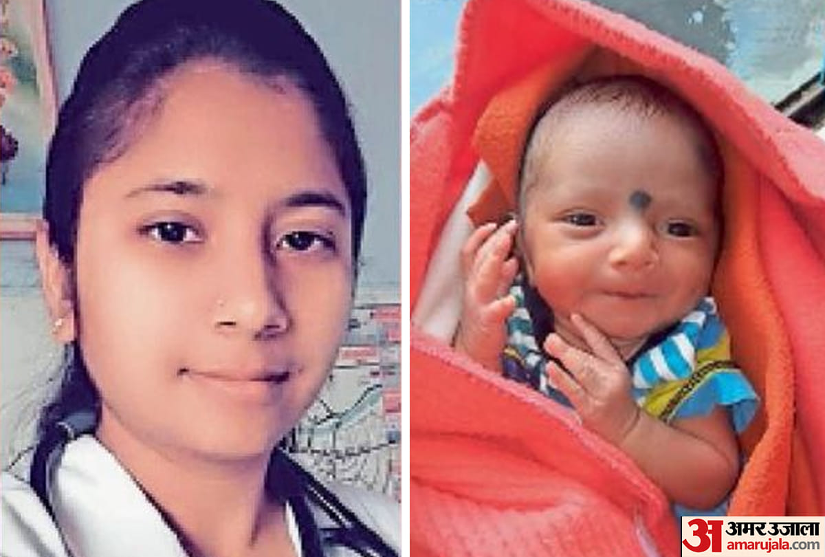 Nurse continued duty while pregnant got infected by corona with her new born and died in raipur chhattisgarh