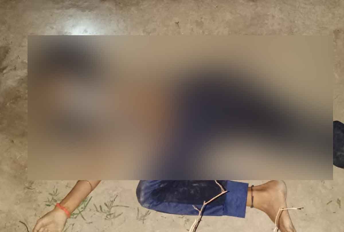 Kanpur: Police failed to solve the death knell, body of girl was found in garden outside village