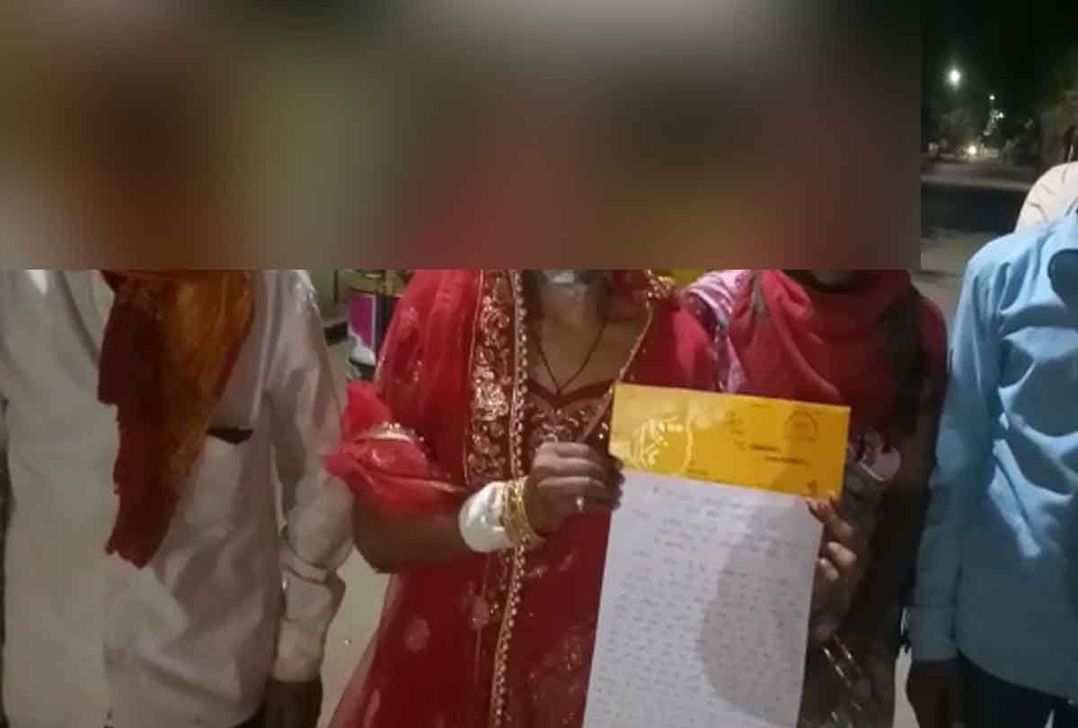 Police shocked to see bride who reached police station at night, asked what happened, she said he broke my marriage