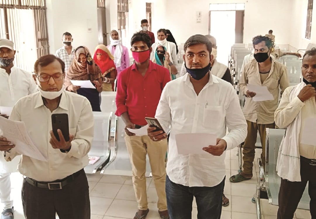 Principals took oath under Kovid protocol