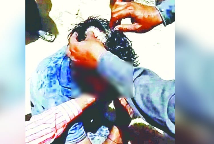 Video of a youth beating up goes viral on social media in Punjab