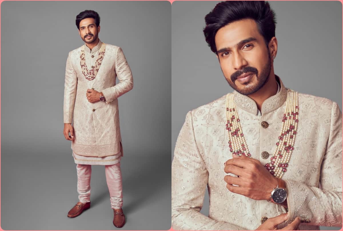 Badminton player Jwala Gutta and actor Vishnu Vishal wedding outfits photos surfaces