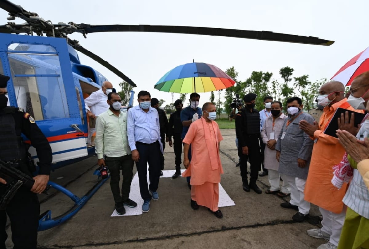 CM Yogi will come to Gorakhpur today will welcome President tomorrow
