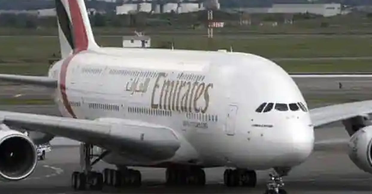 Emirates airlines plane operated from Mumbai airport to Dubai with one passenger due to covid surge