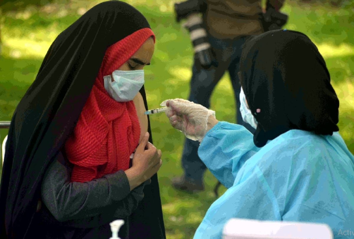 seven percentage drop in corona infection rate in jammu kashmir