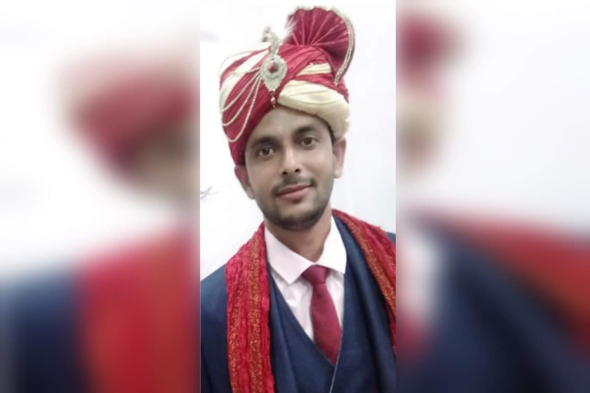 UP Police News: Daroga Shashank Kumar has died of corona infection after 22 days of marriage