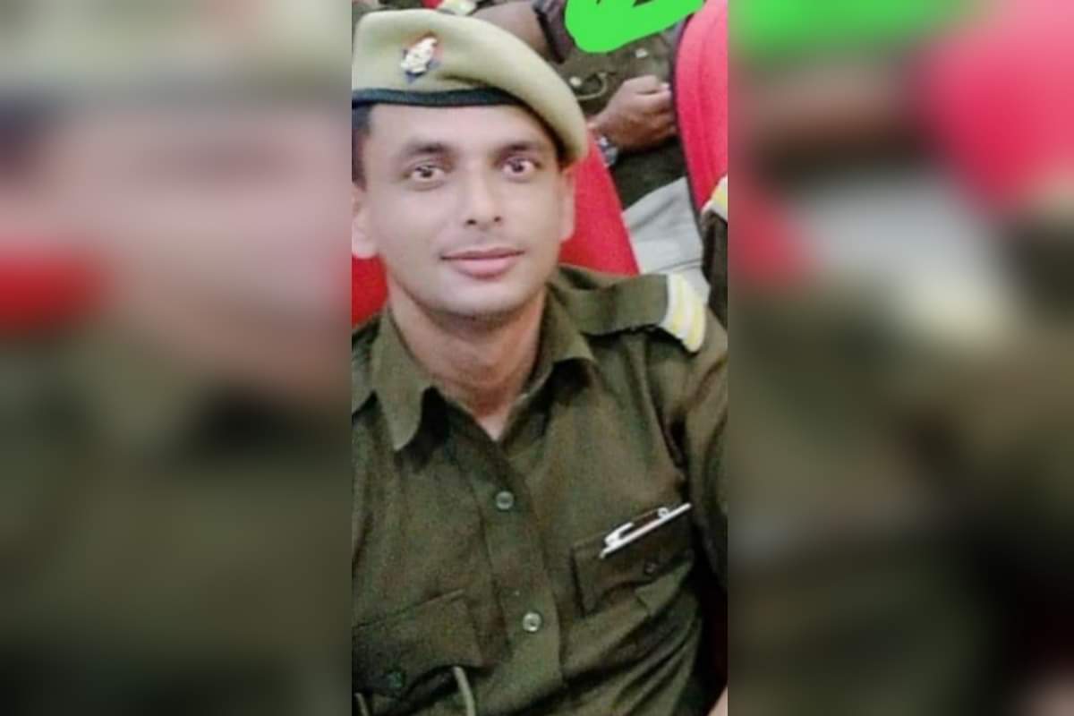 UP Police News: Daroga Shashank Kumar has died of corona infection after 22 days of marriage