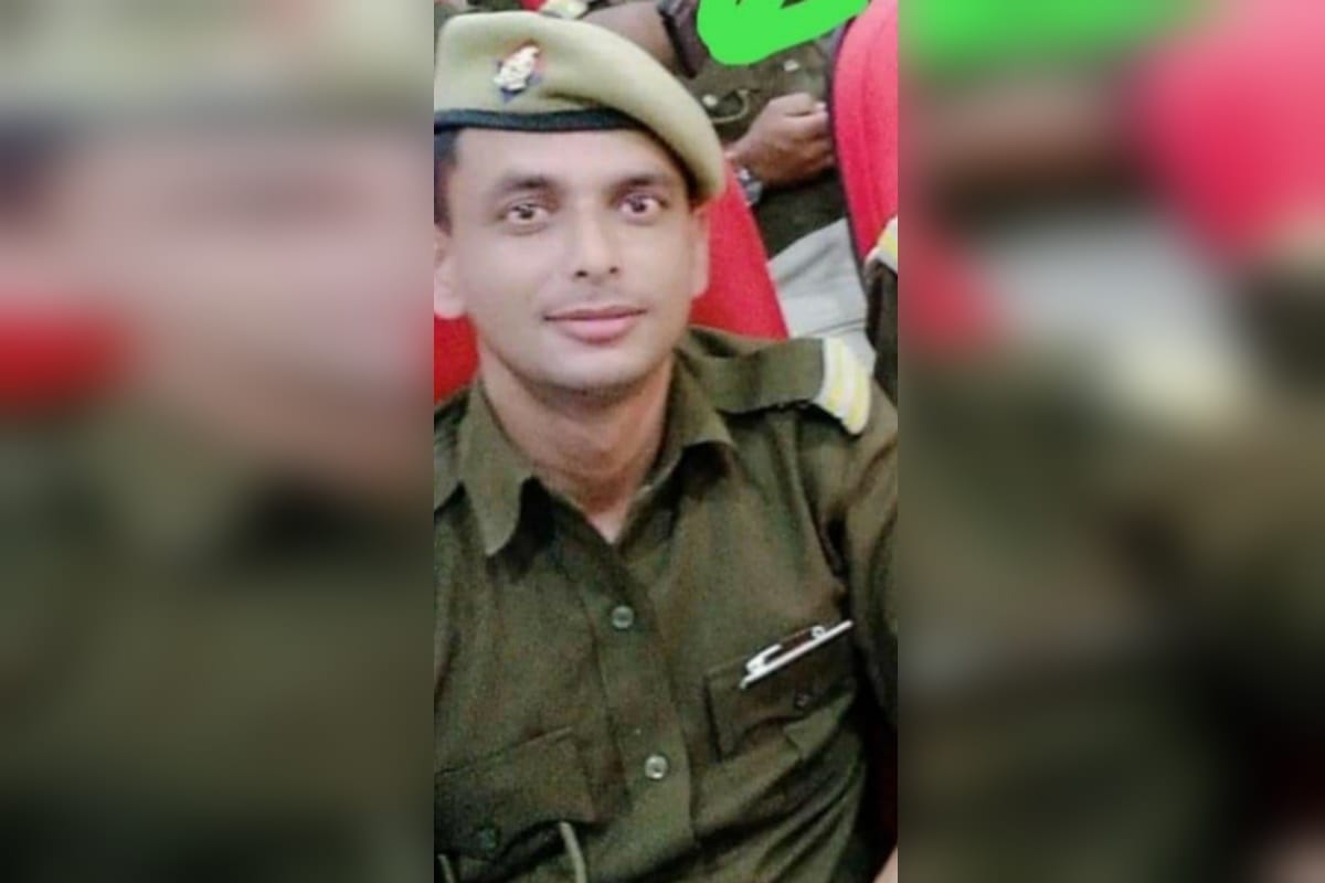 UP Police News: Daroga Shashank Kumar has died of corona infection after 22 days of marriage